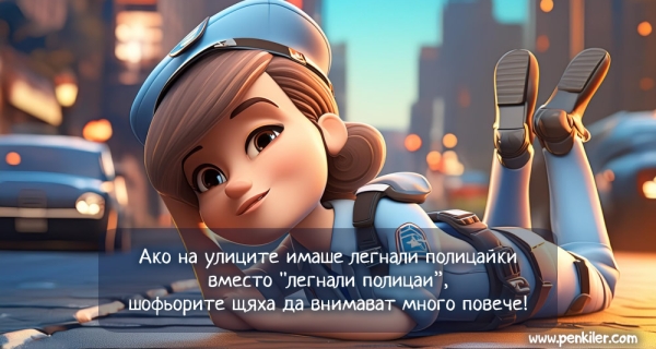 Легнали полицайки