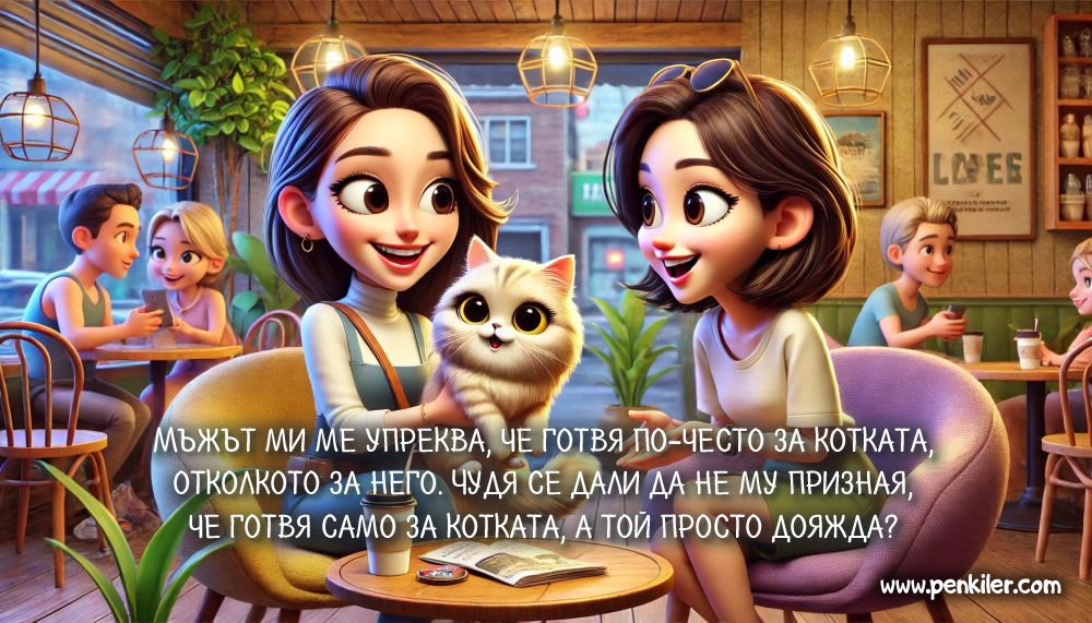 За кого готвя...
