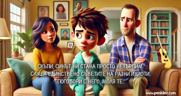Посъветвай го, моля те!