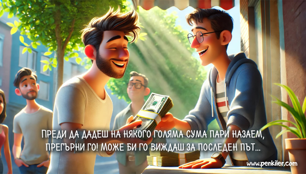Пари назаем