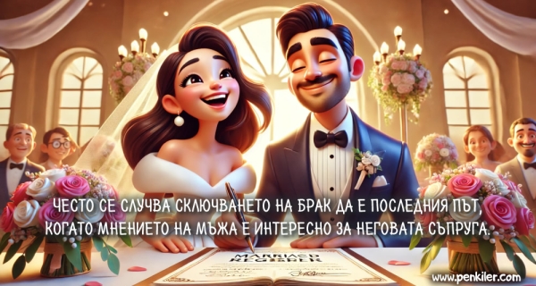 Относно мнението на мъжа...