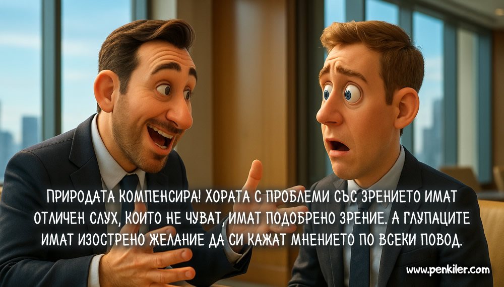 Природата компенсира
