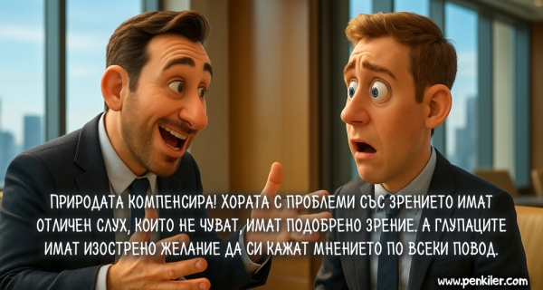 Природата компенсира