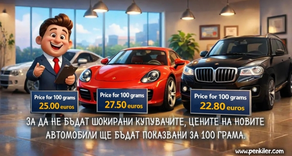 Отрежете ми по 100 грама Ферари и Ламборджини да ги опитам!